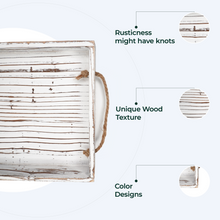 Load image into Gallery viewer, YELLOW LOTUS Whitewashed Letter Tray - Document Organizer , A4 Size Paper Holder