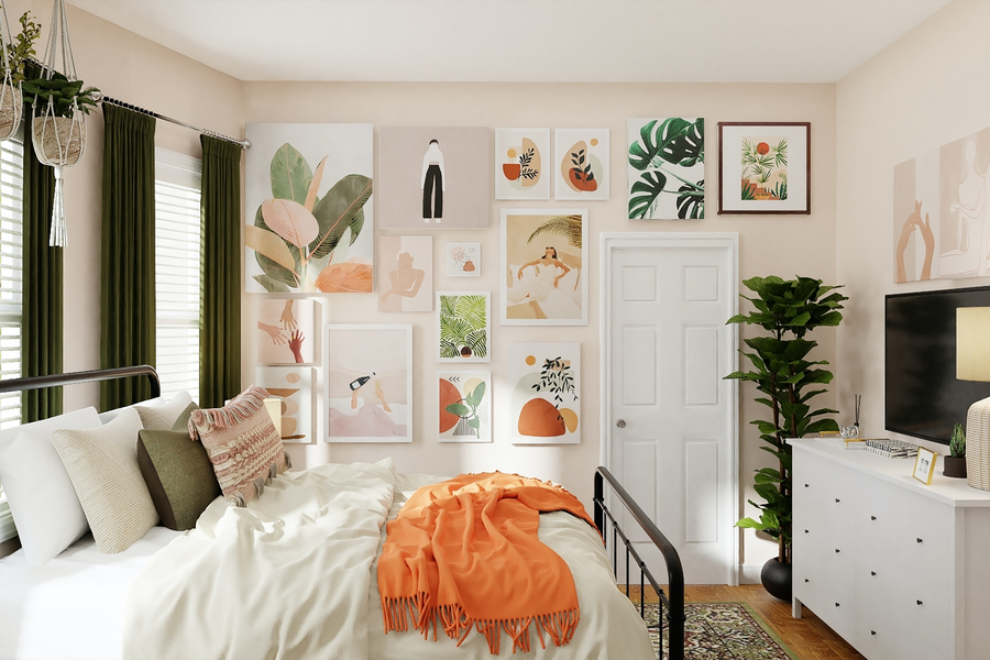 10 clever ideas for organizing small bedrooms